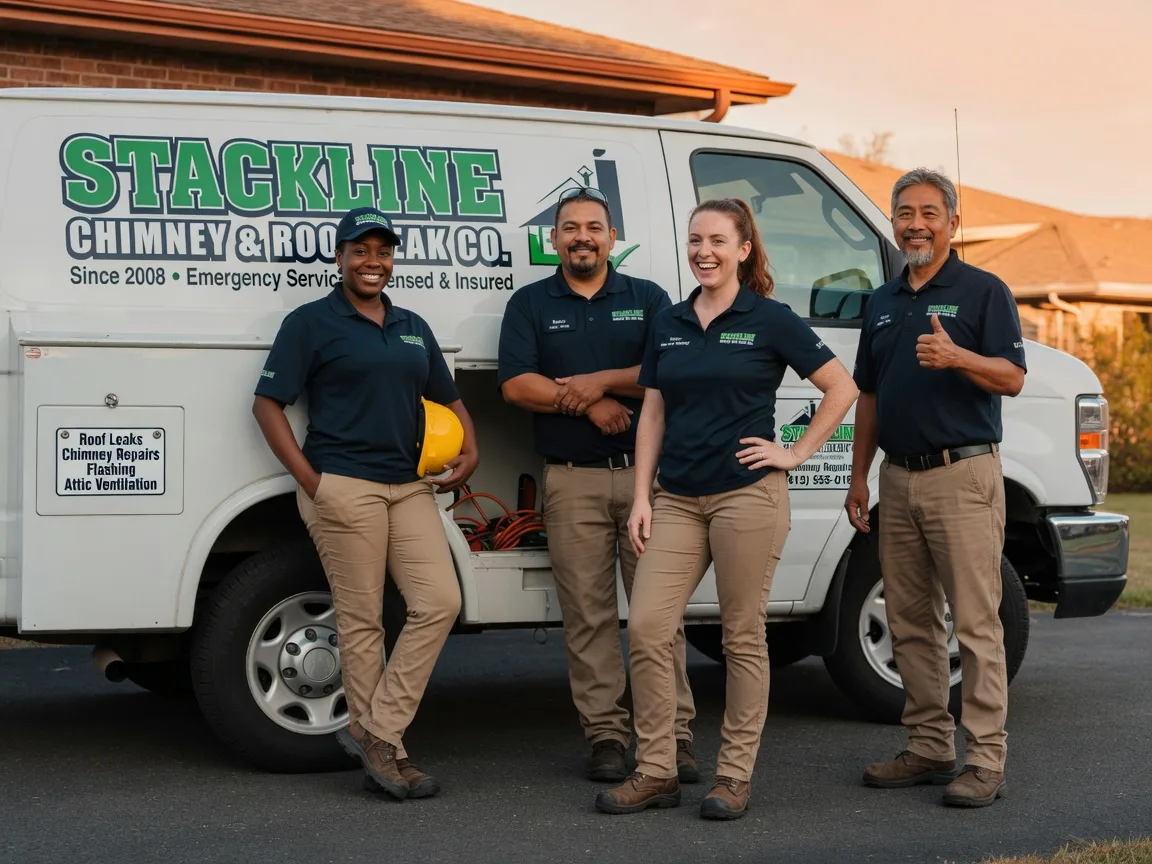 Chimney flashing repair company in Foley, MO